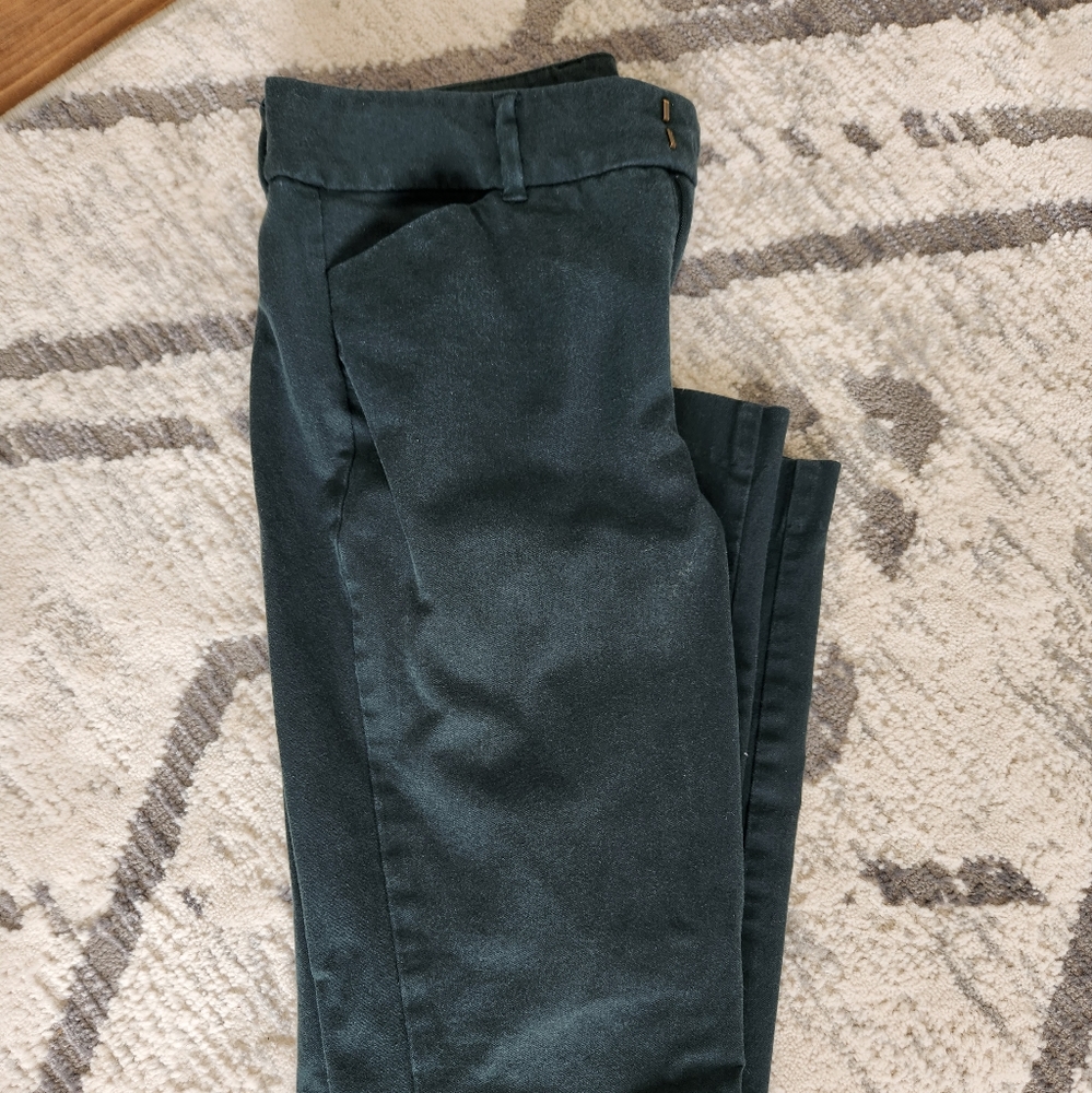 Forest Green Old Navy Pixie High Rise Pants